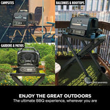 Ninja Woodfire Electric BBQ Grill & Smoker, 7-in-1 Outdoor Grill & Air Fryer, Roast, Bake, Dehydrate