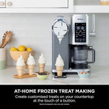 Ninja Swirl by CREAMi Soft Serve & Ice Cream Maker with 2x Tubs, 13 Functions, Makes Ice Cream
