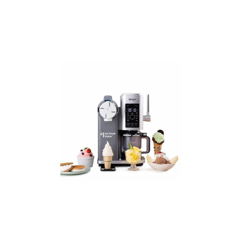 Ninja Swirl by CREAMi Soft Serve & Ice Cream Maker with 2x Tubs, 13 Functions, Makes Ice Cream